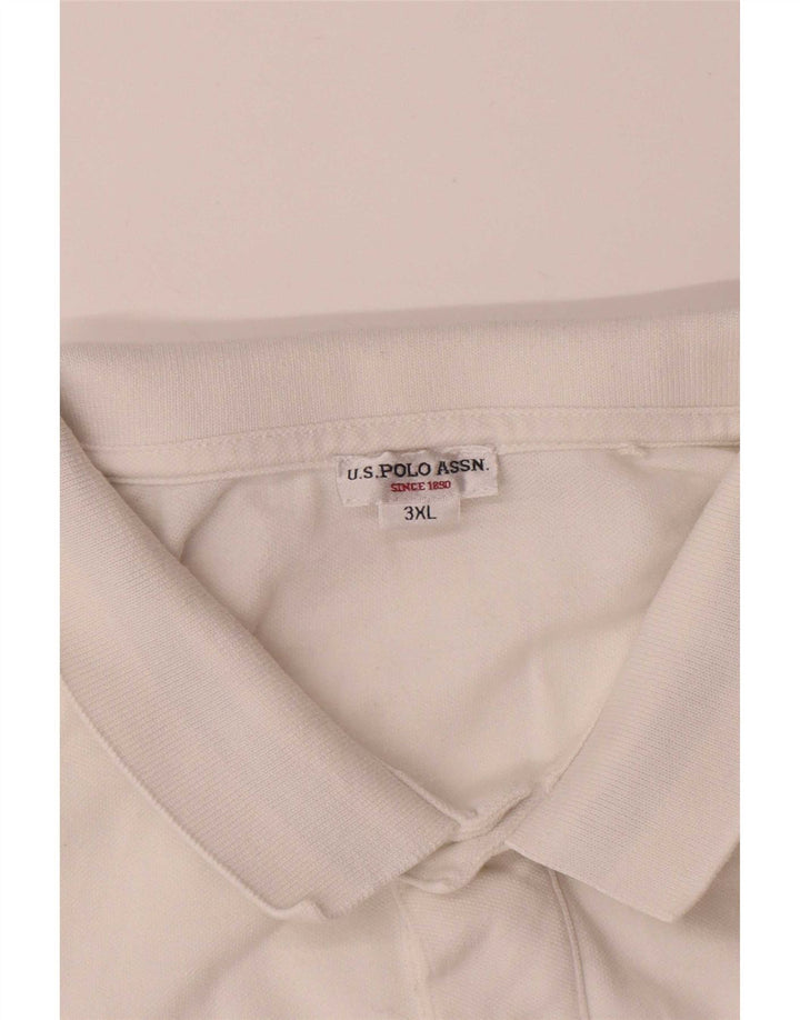 Polo Assn. Camicia da uomo 3XL cotone bianco