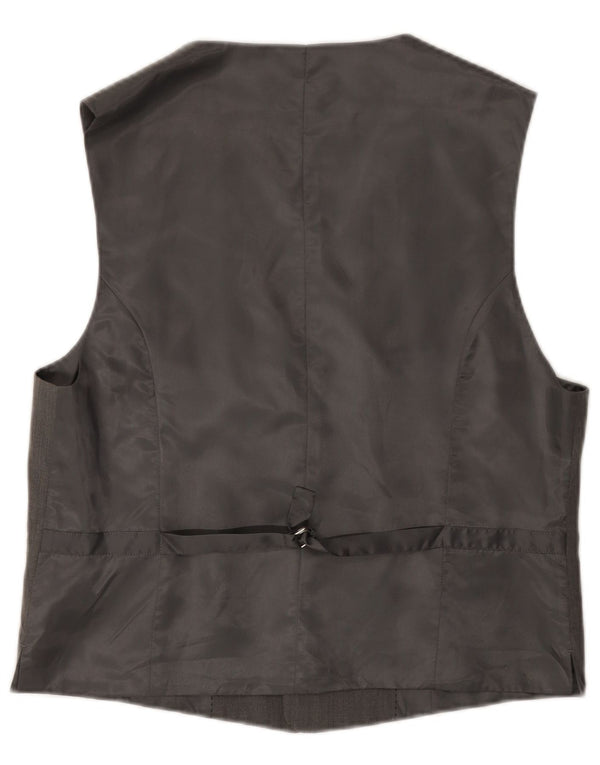 Gilet Uomo Benetton IT 54 XL Grigio Lana