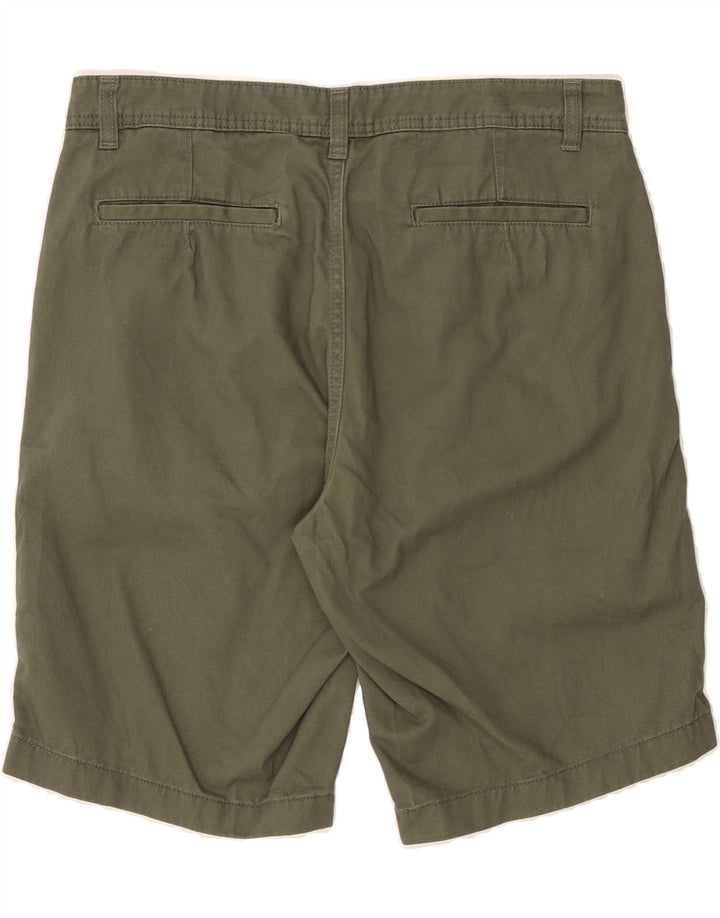 DACK'S Mens Bermuda Shorts IT 48 Medium W32  Khaki Vintage Dack's and Second-Hand Dack's from Messina Hembry 