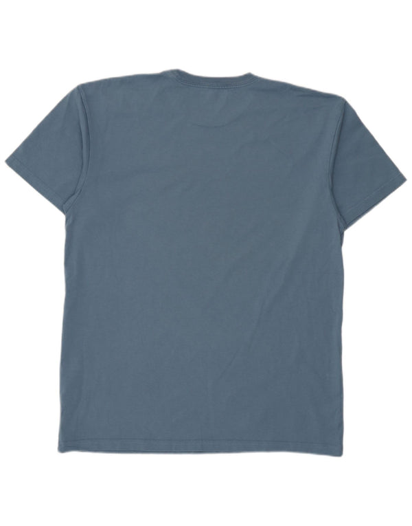 T-shirt da uomo Carhartt Top in cotone blu medio