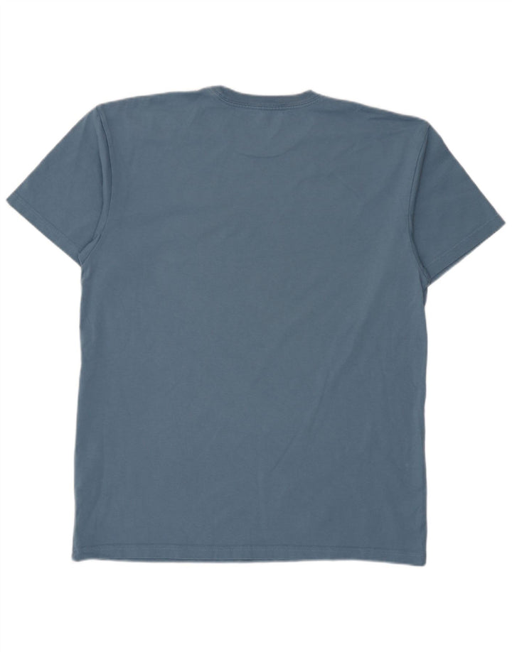 T-shirt da uomo Carhartt Top in cotone blu medio