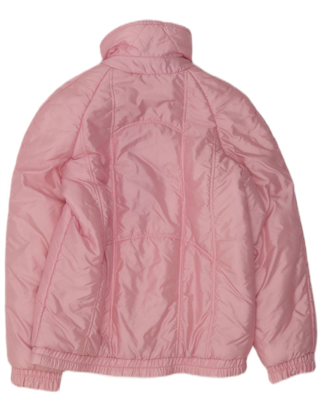 Giacca imbottita vintage da donna con vestibilità standard EU 40 in poliammide rosa medio