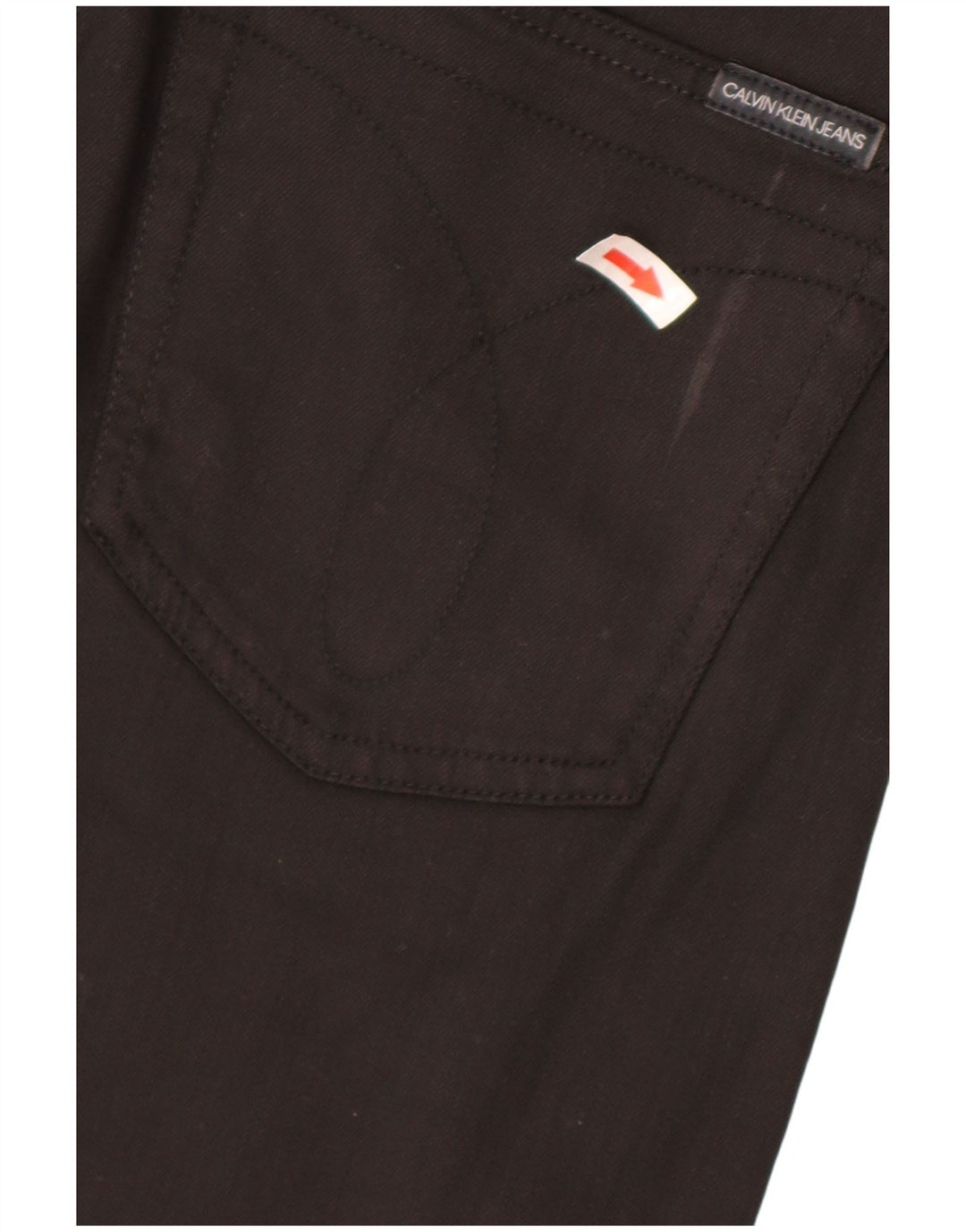 Jeans slim da uomo Calvin Klein W33 L32 Nero Modale