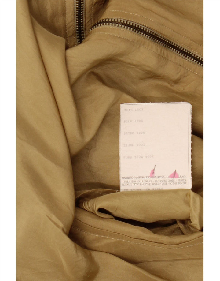 Bomber reversibile da uomo VINTAGE IT 54 2XL Beige Seta