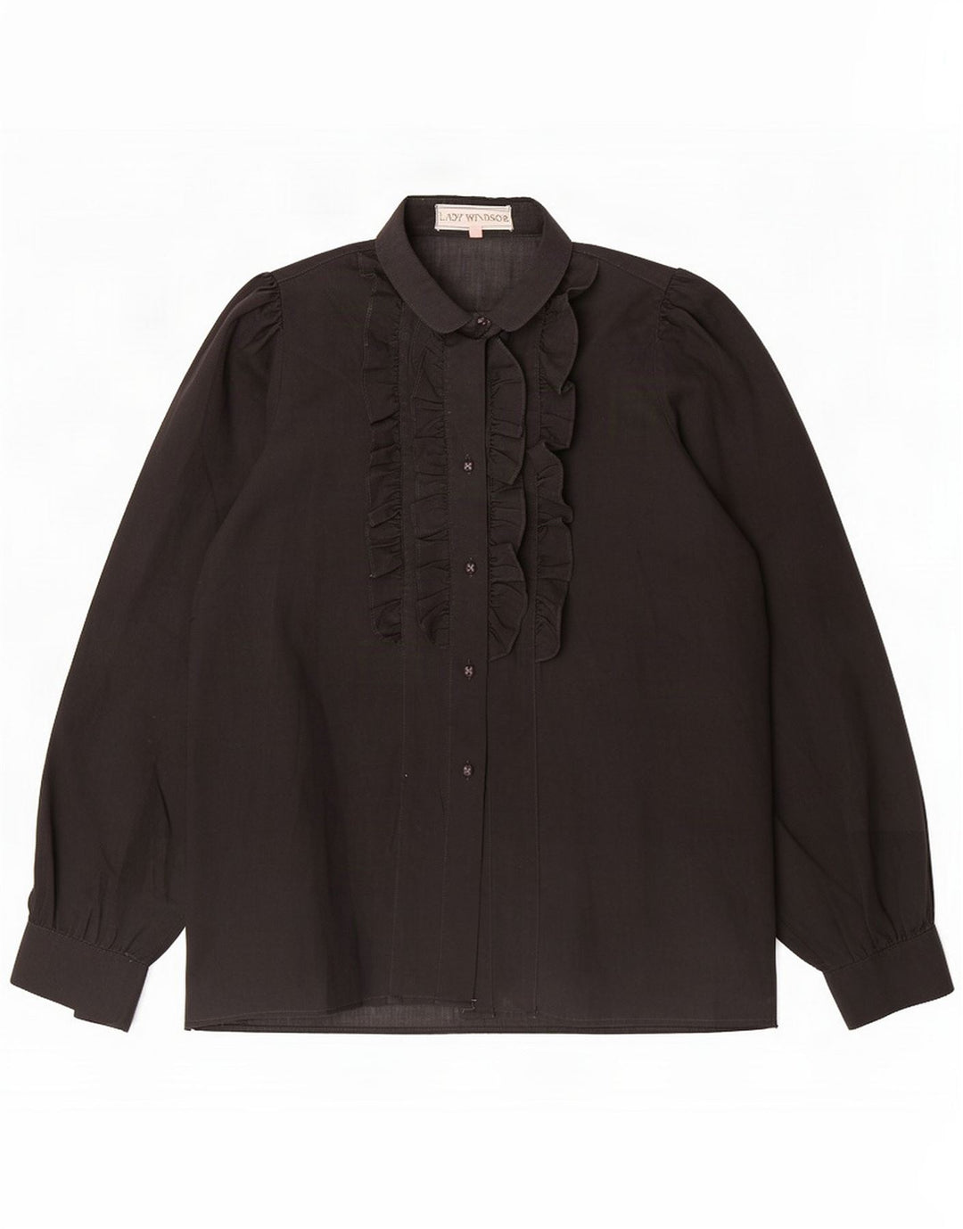 Camicia camicia da donna Lady Windsor IT 42 Medium Black Poliestere