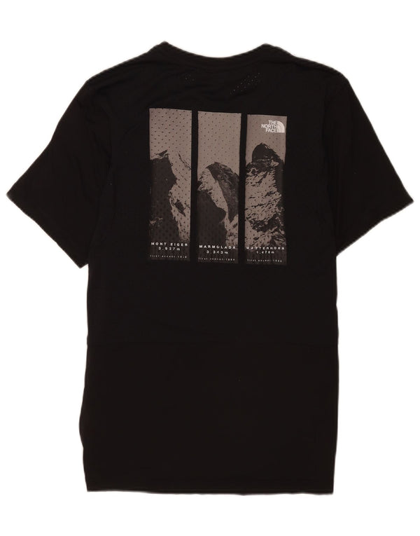 T-shirt grafica da uomo The North Face Top piccola in nylon nero