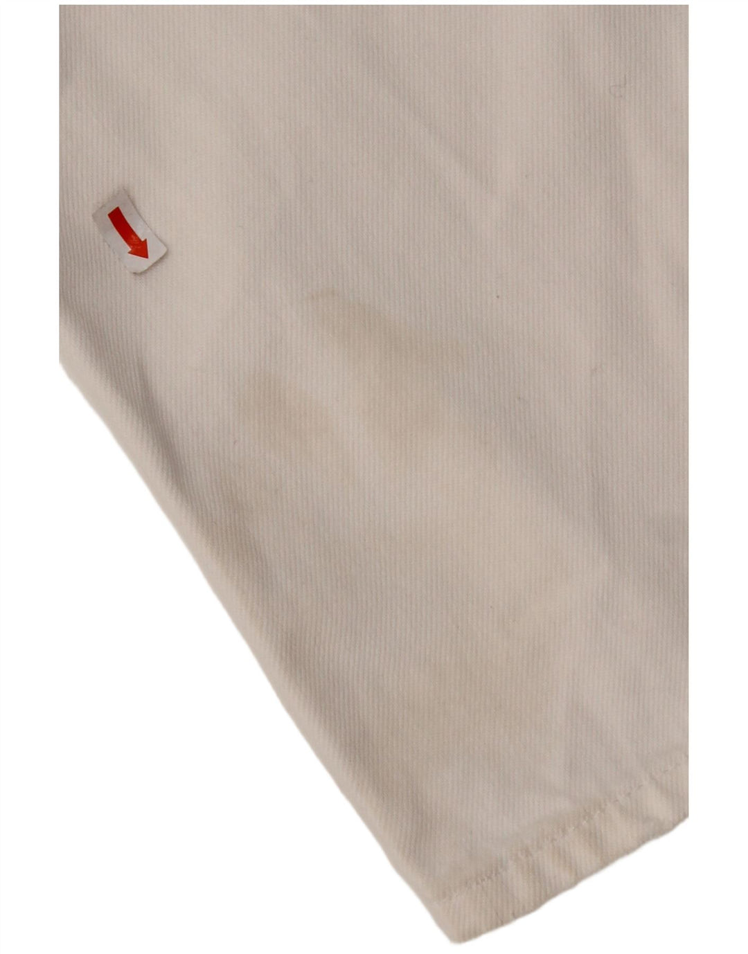 TOMMY HILFIGER Jeans dritti effetto consumato da donna W29 L28 cotone bianco