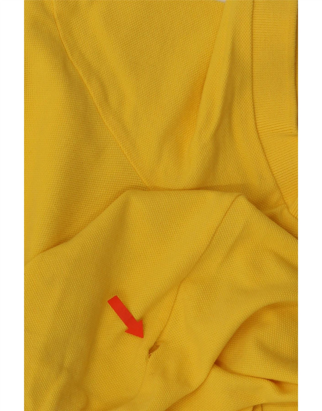 Polo Benetton Uomo Piccola Gialla