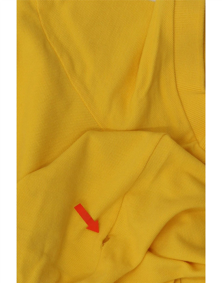 Polo Benetton Uomo Piccola Gialla