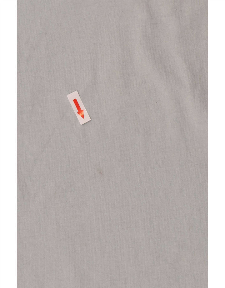 T-shirt grafica da uomo Ted Baker taglia 4 grande in cotone blu