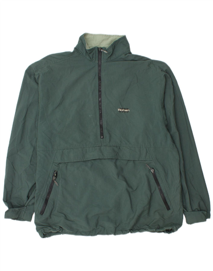 Giacca anorak da uomo Rohan UK 38 verde medio in poliammide
