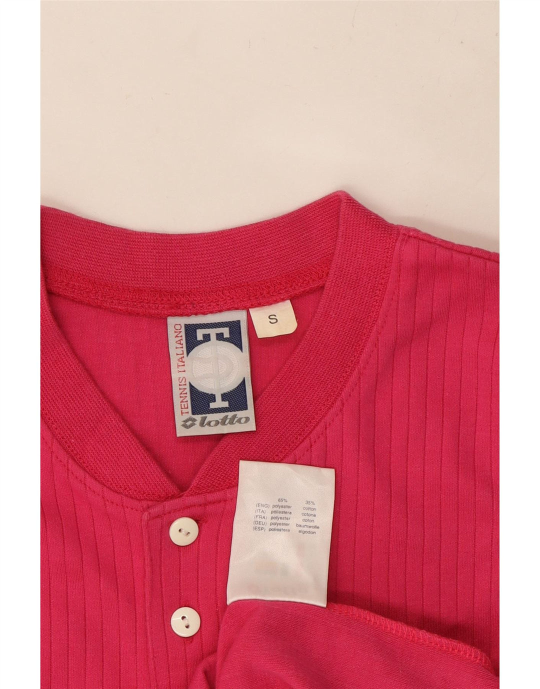 Canotta da donna LOTTO UK 8 piccola in poliestere rosa