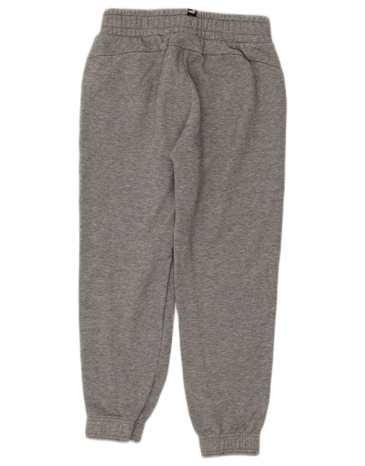 Pantaloni della tuta da ragazzo PUMA Joggers 9-10 anni in cotone grigio
