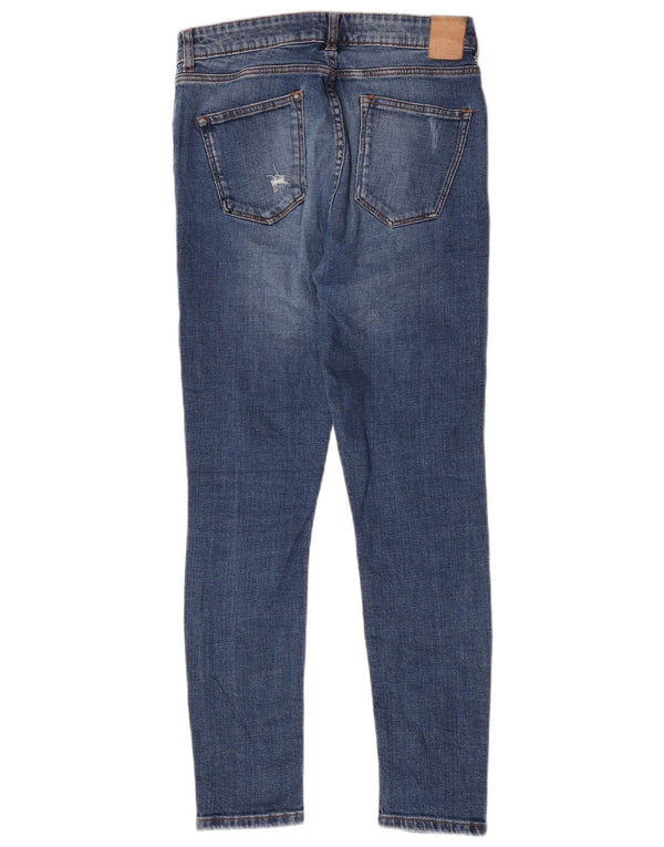 Jeans skinny da donna Zara EU 40 medio W30 L27 cotone blu