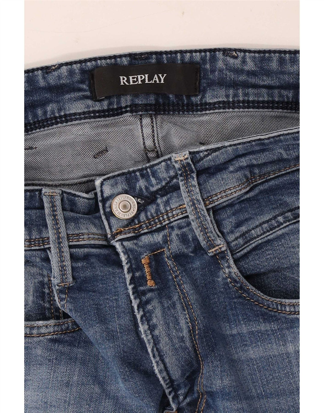 Jeans skinny da donna Replay W28 L30 Blu