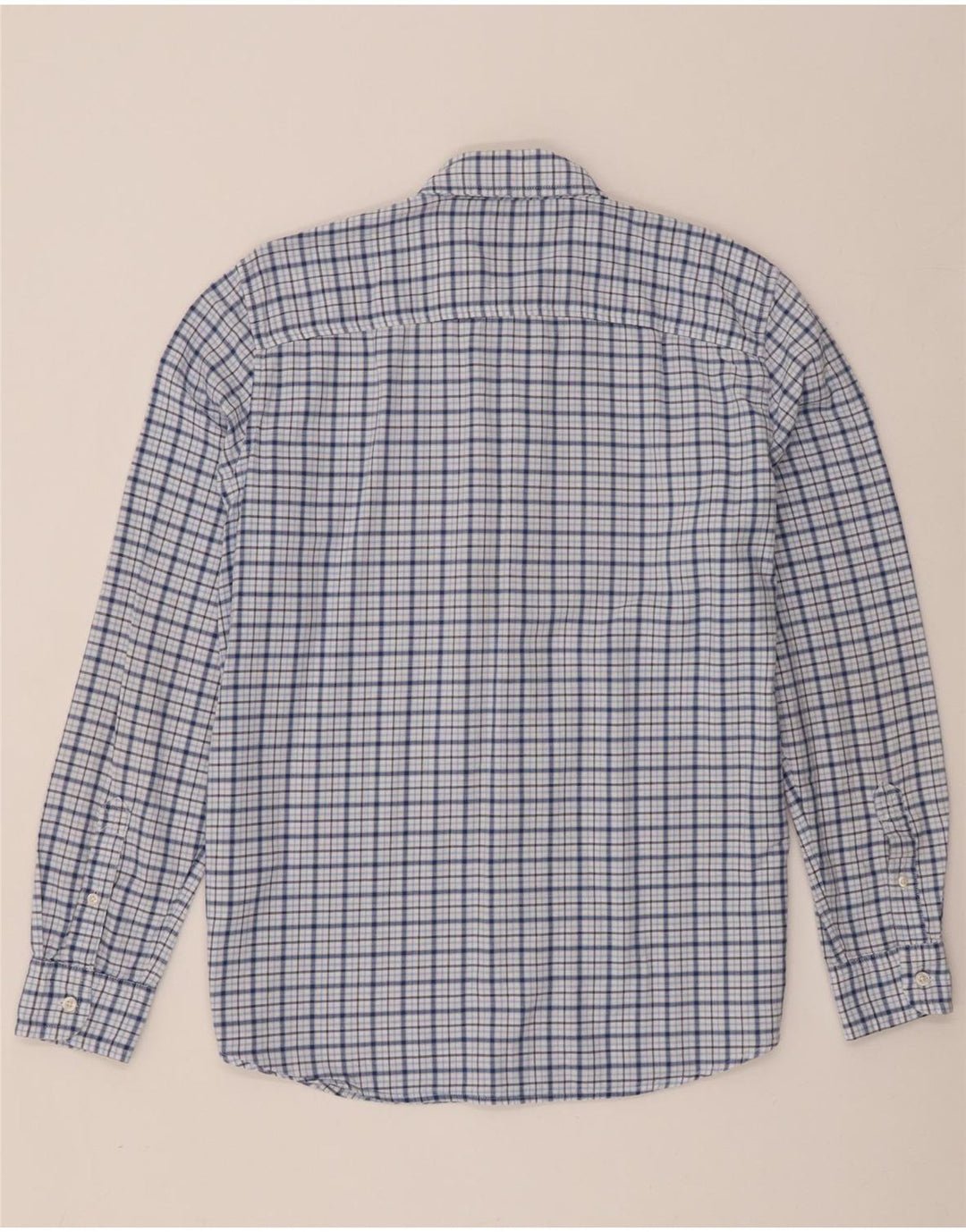 Camicia da uomo Timberland in cotone a quadri blu medio