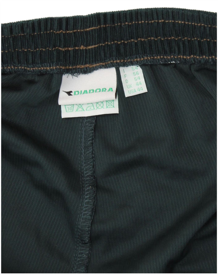 Pantaloni da tuta cargo da uomo Diadora UK 44 XL poliestere verde