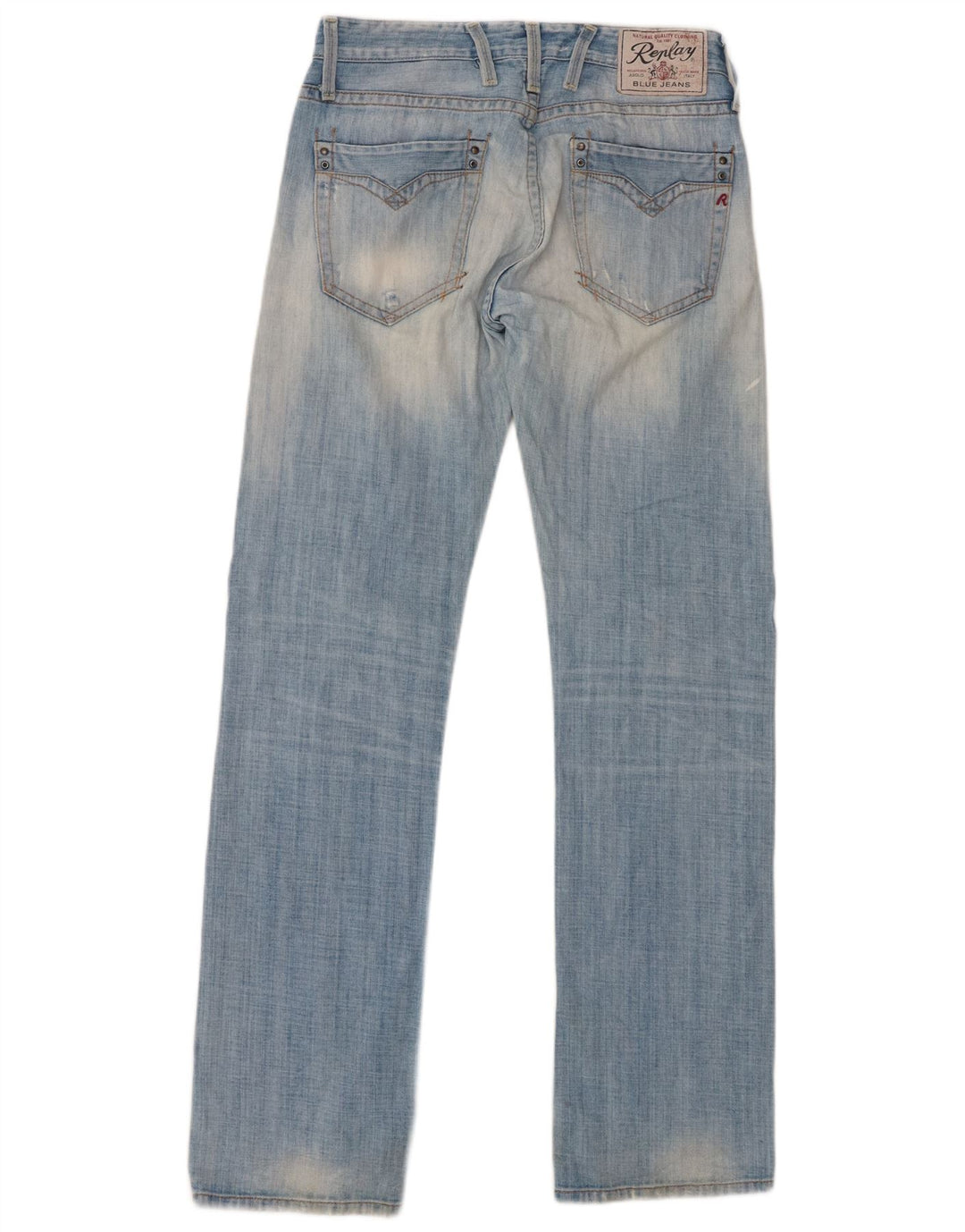 REPLAY Jeans dritti Billstrong da uomo W30 L34 Blu
