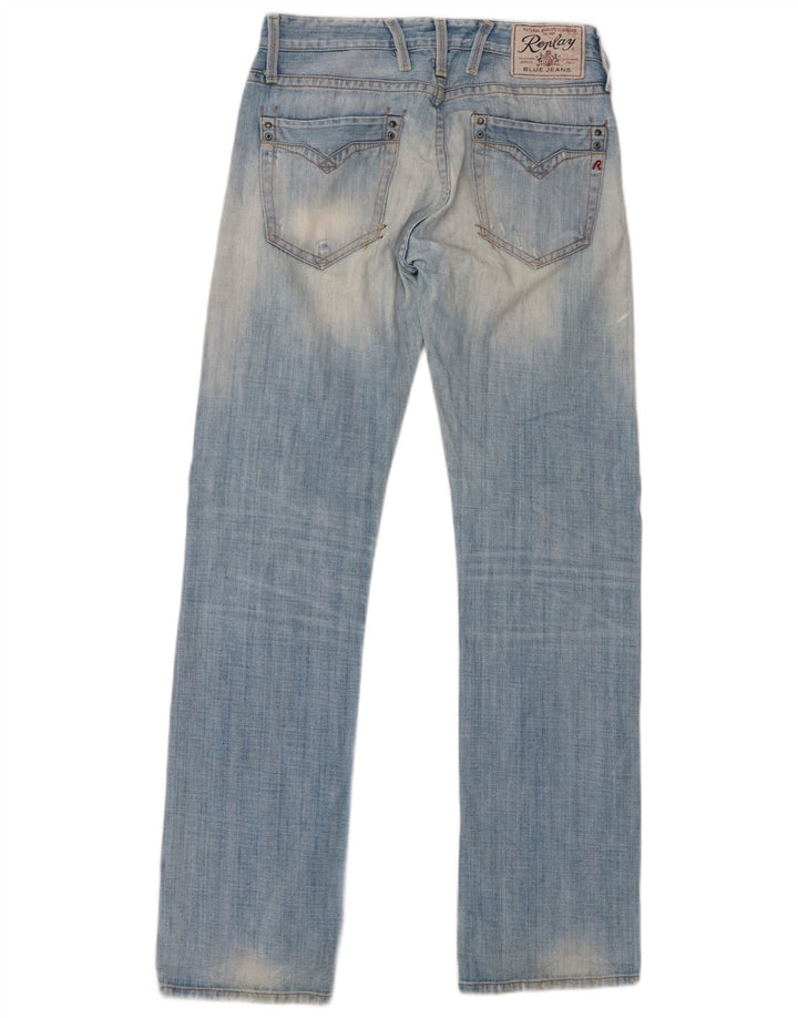 REPLAY Jeans dritti Billstrong da uomo W30 L34 Blu