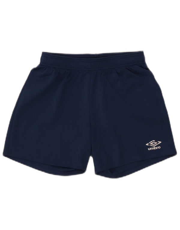 Pantaloncini sportivi da bambino Umbro 11-12 anni in poliestere blu navy