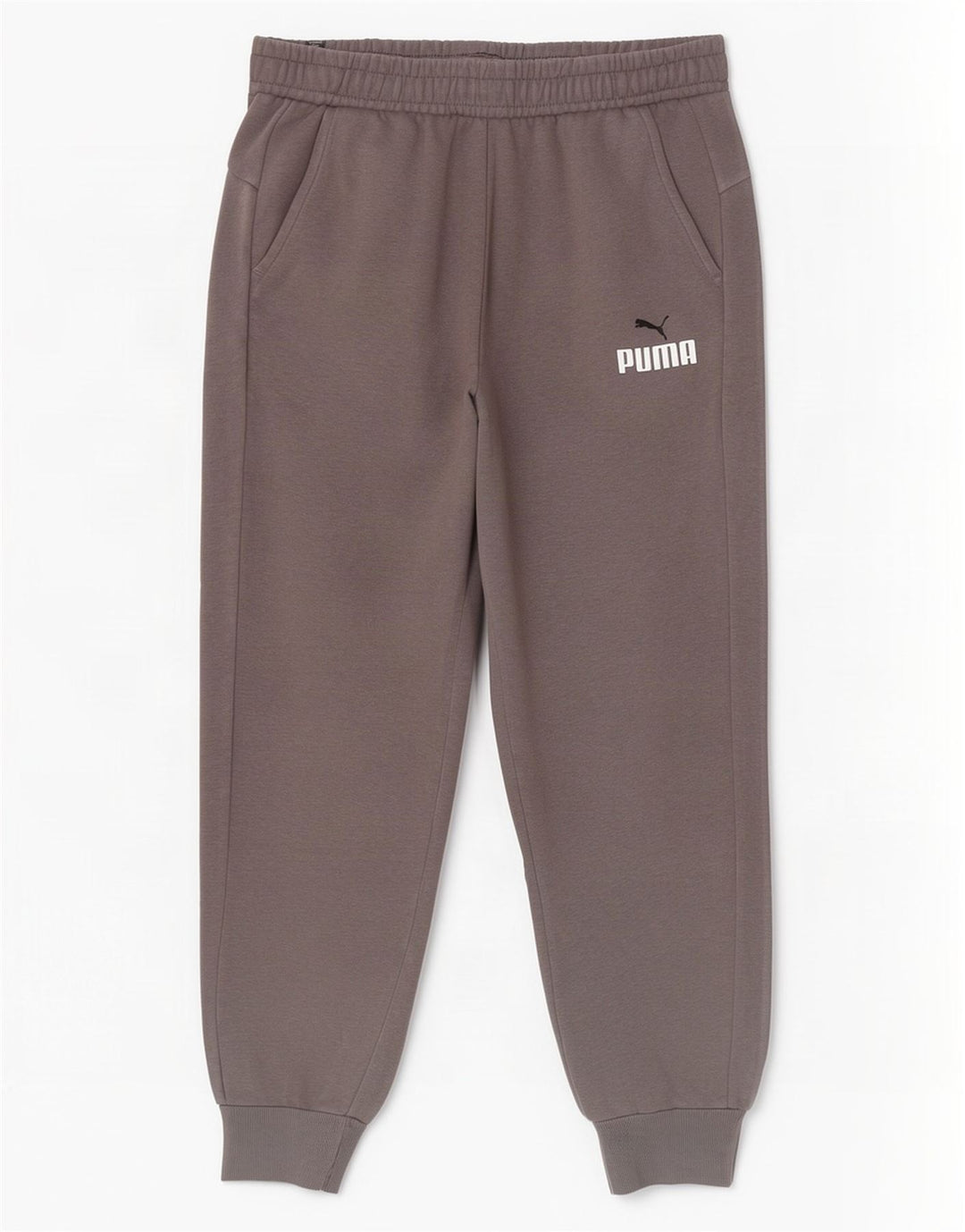 Pantaloni da tuta da uomo Puma Joggers in cotone grigio medio