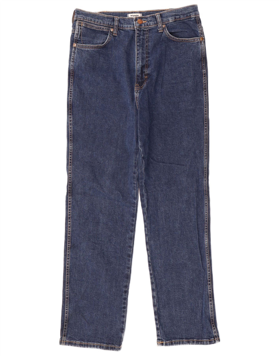 Jeans dritti da uomo Wrangler Wild West W31 L30 cotone blu