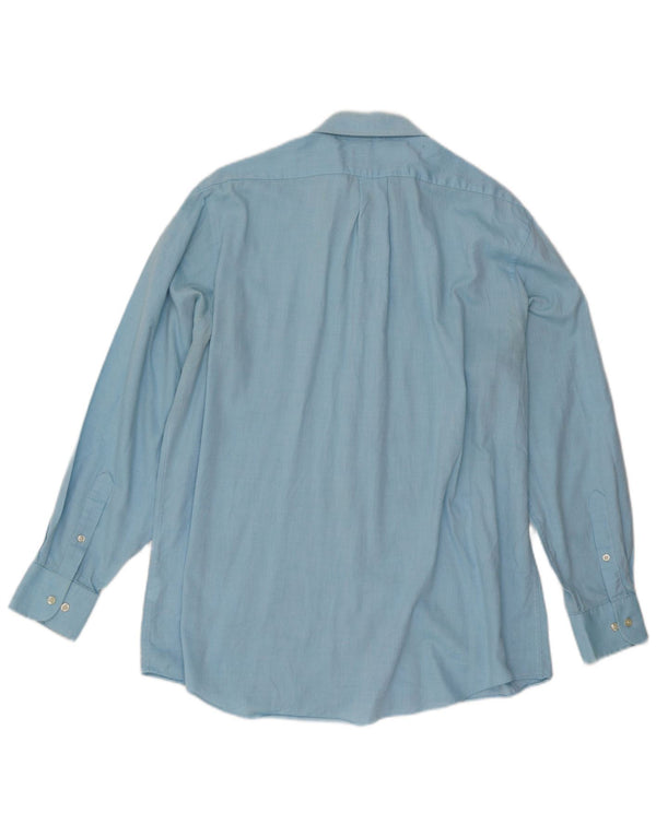 Camicia Chaps da uomo vestibilità regolare taglia 16 1/2 grande blu
