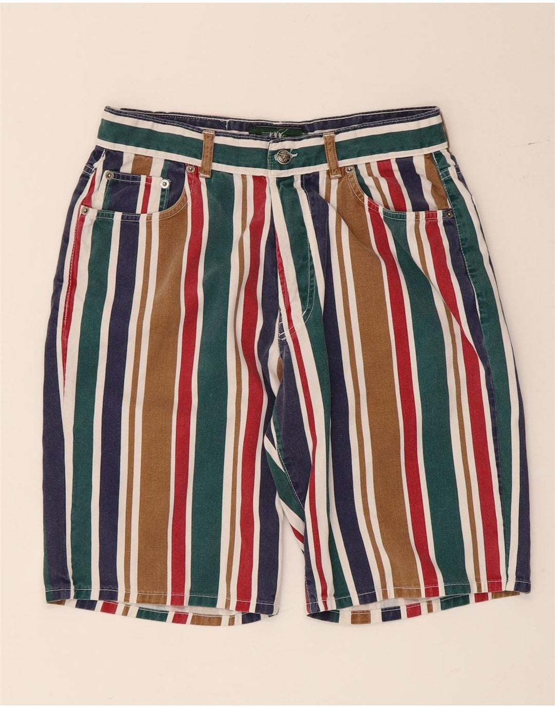 Pantaloncini di jeans da uomo Henry Cottons IT 48 Medium W30 Cotone multicolore