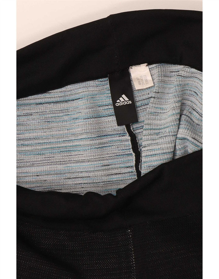 Pantaloni della tuta da donna Adidas UK 14 grandi neri