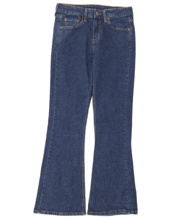 Levi's Donna 519 Jeans svasati bassi US 3 XS W26 L29 Cotone blu