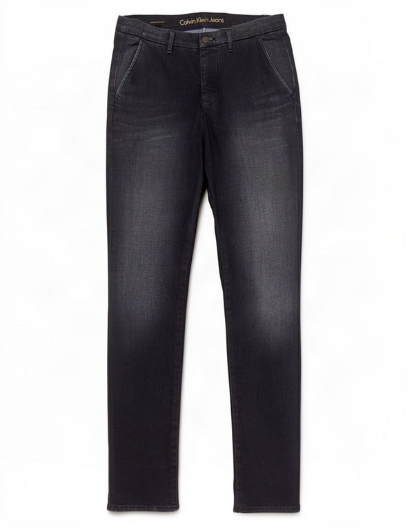Jeans slim da uomo Calvin Klein W31 L32 Blu Navy