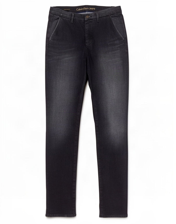 Jeans slim da uomo Calvin Klein W31 L32 Blu Navy