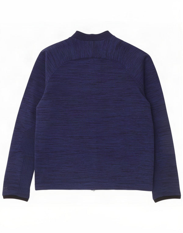 Giacca da tuta da uomo Nike XL in nylon screziato blu navy Sports