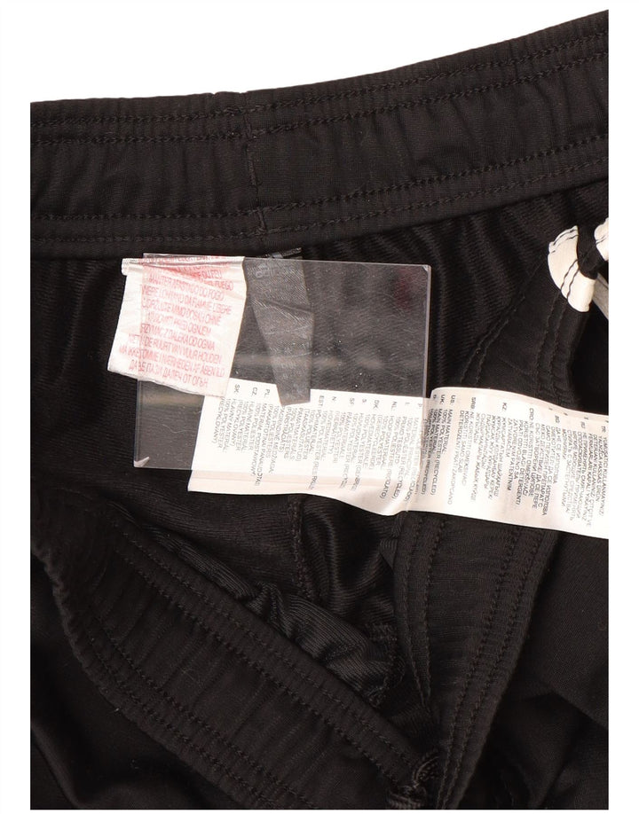 Pantaloni della tuta da ragazzo ADIDAS 15-16 anni in poliestere nero