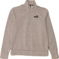 Womens Zip Neck Sweatshirt Jumper UK 14 Medium Vintage Puma and Second-Hand Puma from Messina Hembry 