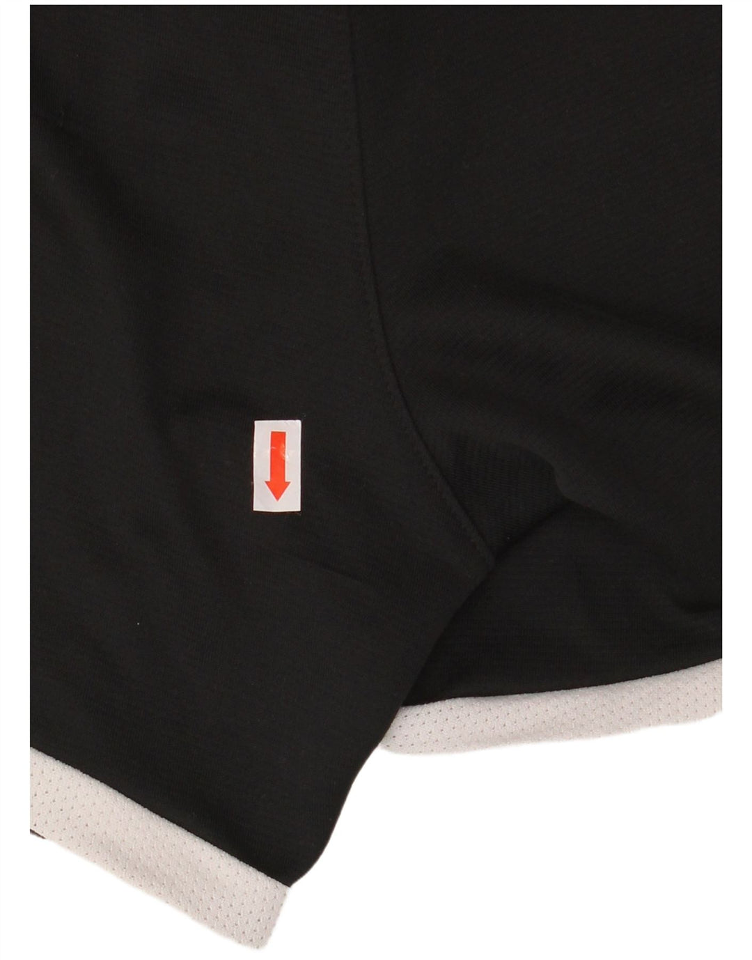 Pantaloncini sportivi Nike da donna UK 10 Small Nero Colourblock Poliestere