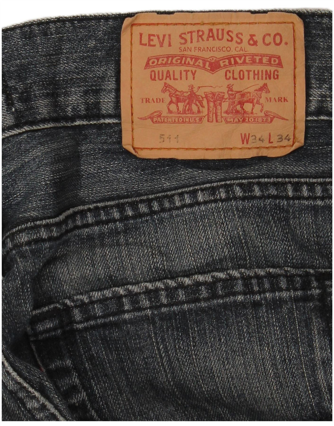 Jeans Levi's Uomo 511 Slim W34 L30 Blu