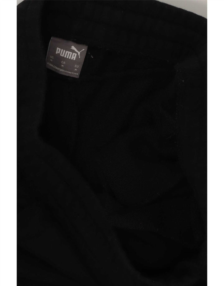 Pantaloni da tuta da uomo Puma Joggers Medium Black Cotton