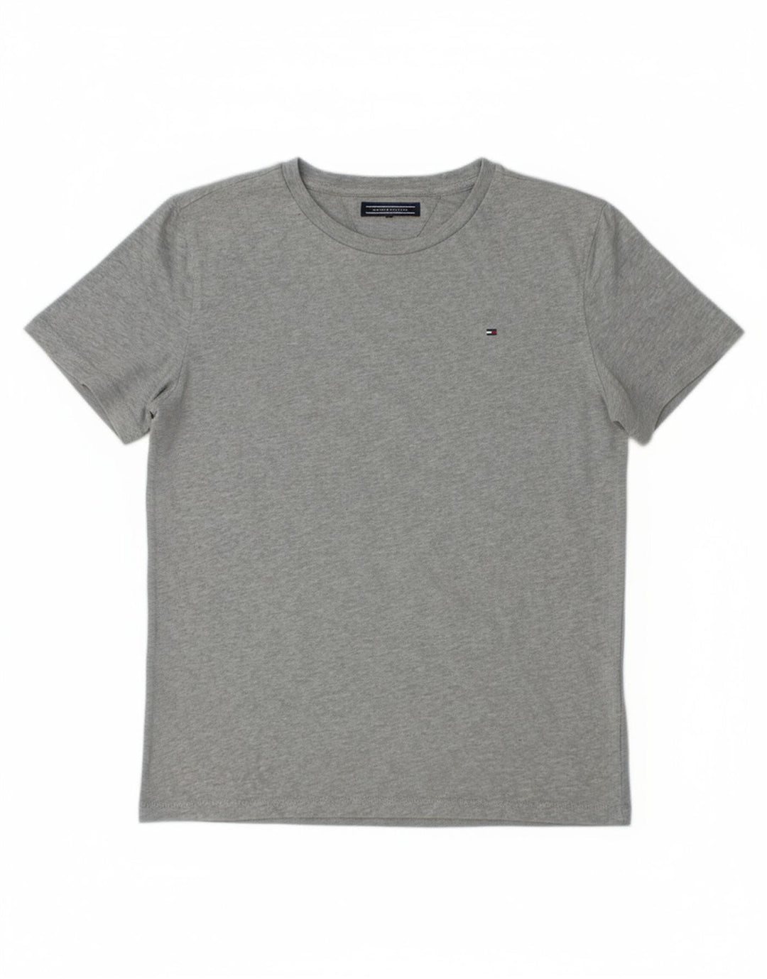 TOMMY HILFIGER Boys T-Shirt Top 11-12 Years Grey Cotton