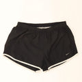 NIKE Womens Sport Shorts UK 12 Medium  Black Polyester Vintage Nike and Second-Hand Nike from Messina Hembry 