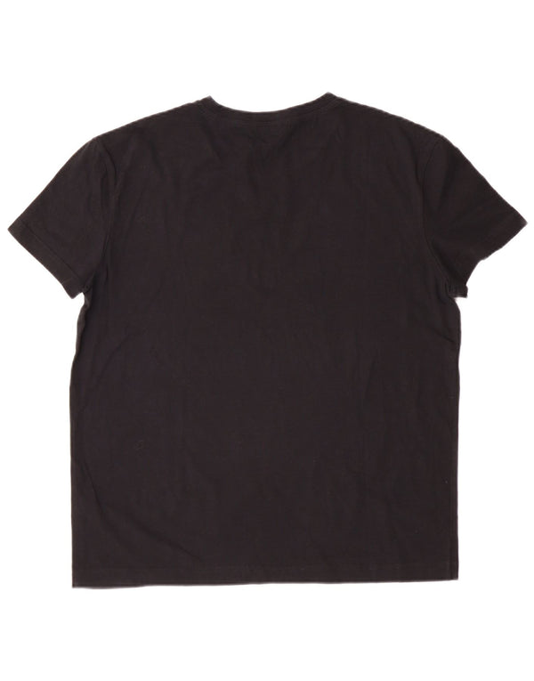 Maglietta da donna Calvin Klein Jeans Top UK 18 XL cotone nero