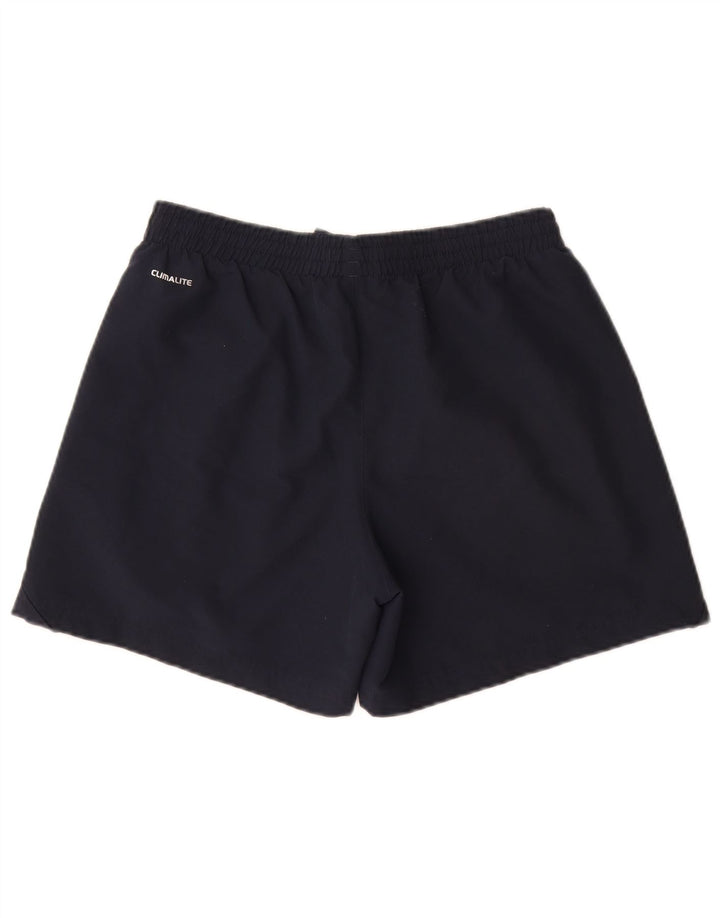 Pantaloncini sportivi ADIDAS Clima 365 piccoli in poliestere blu navy