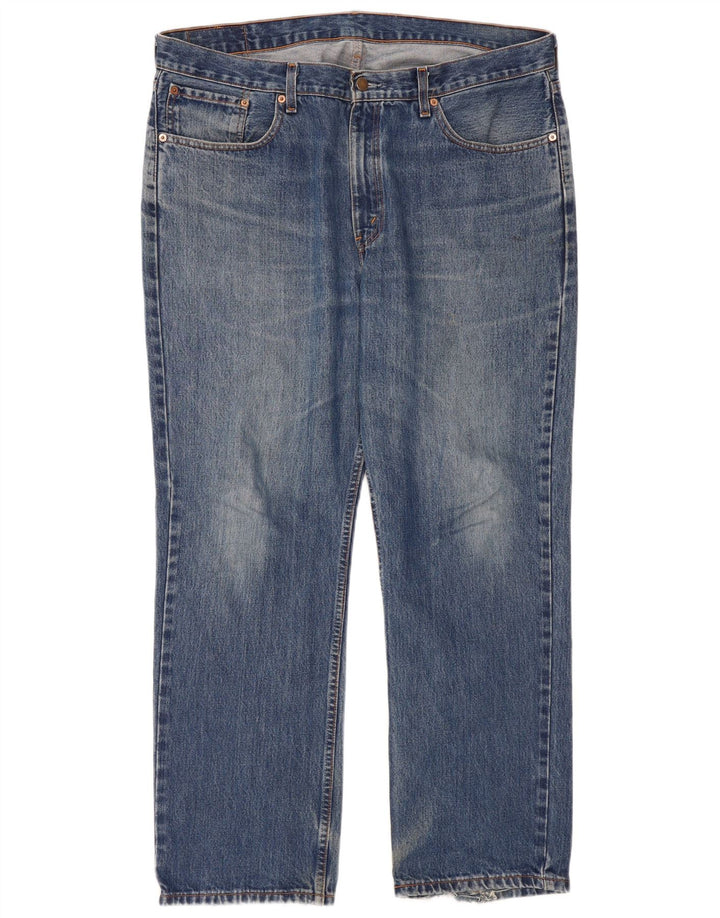 Jeans dritti da donna Levi's W40 L30 cotone blu