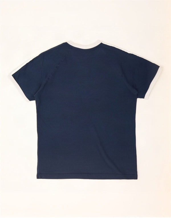 Adidas T-shirt da uomo Top Medium Blu navy Cotone