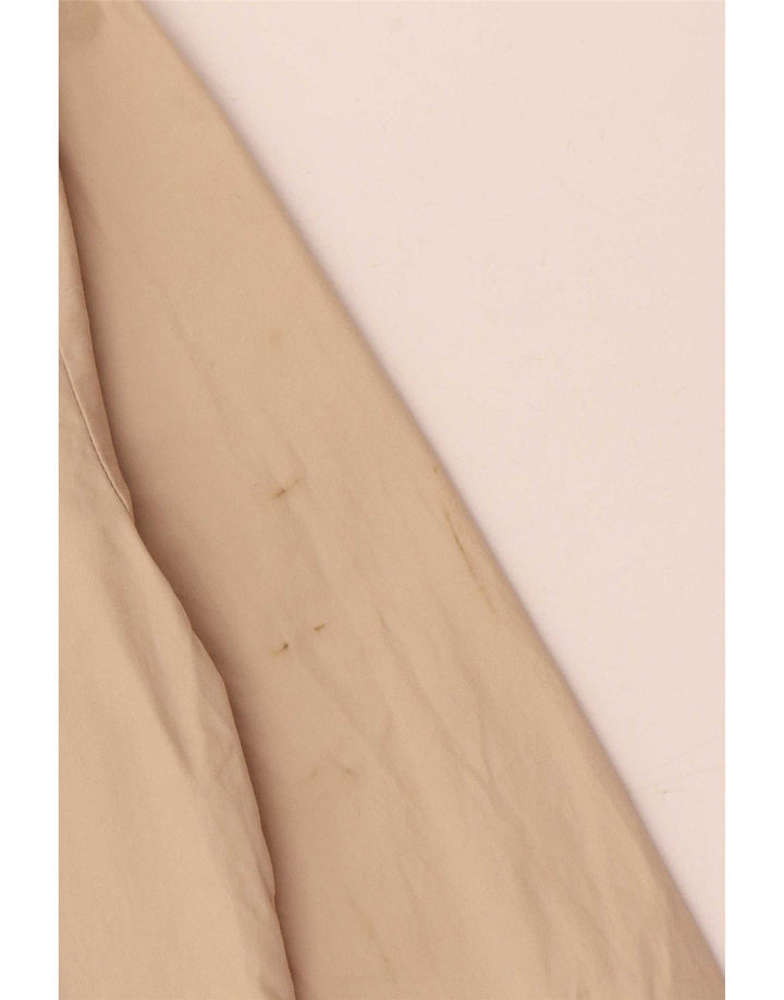 Camicia Zara da donna UK 14 cotone beige medio