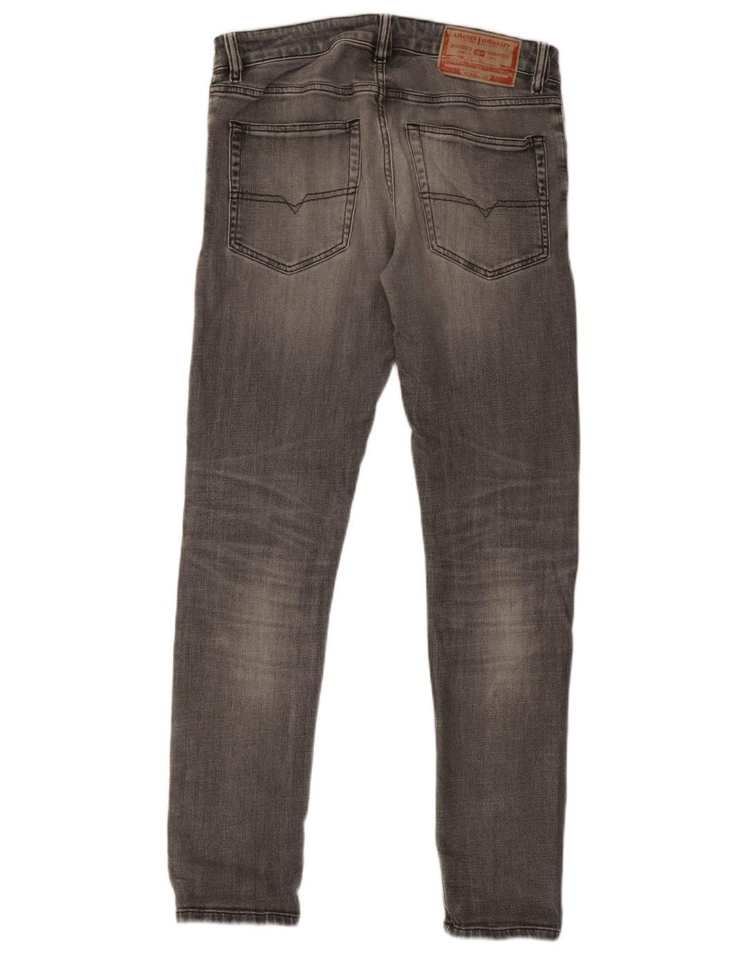 Jeans slim da uomo Diesel W30 L31 cotone grigio