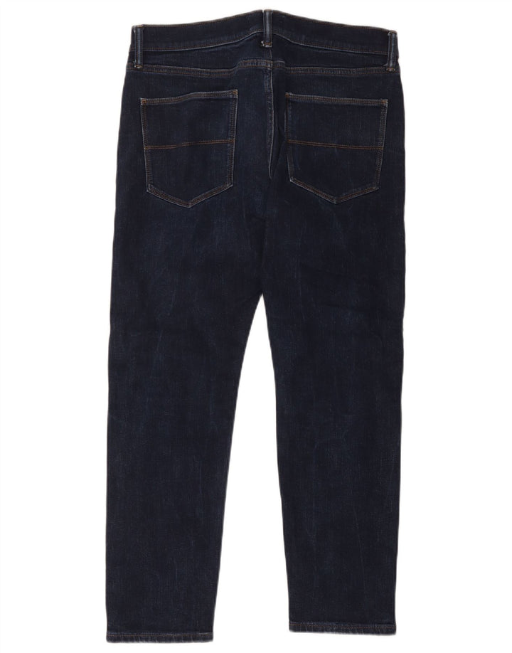 Jeans slim da donna Marks & Spencer W32 L29 cotone blu navy