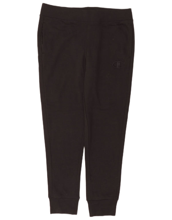 Pantaloni da tuta da uomo Champion Joggers grandi in cotone nero