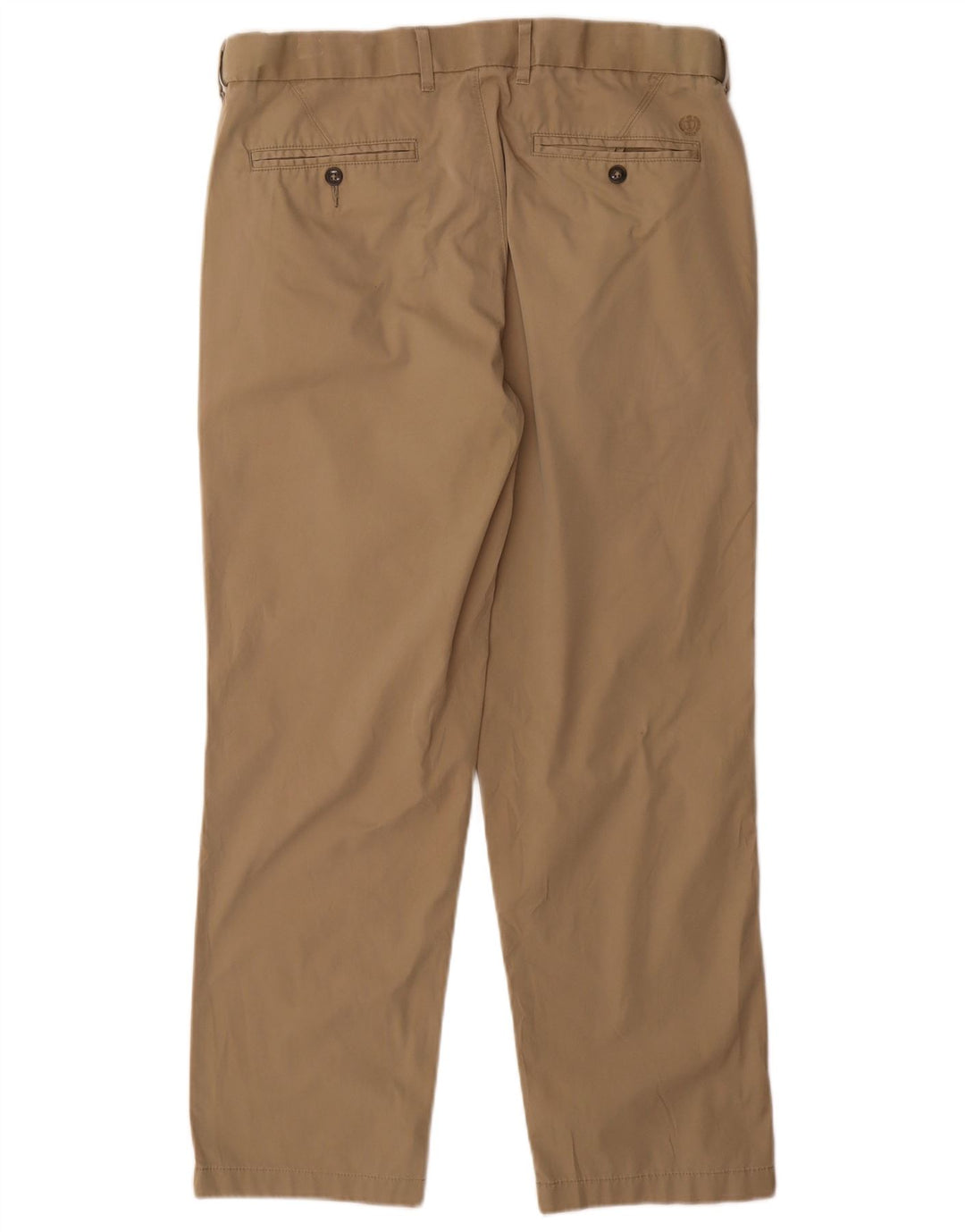 Pantaloni chino regolari da uomo Marks & Spencer W34 L29 cotone beige