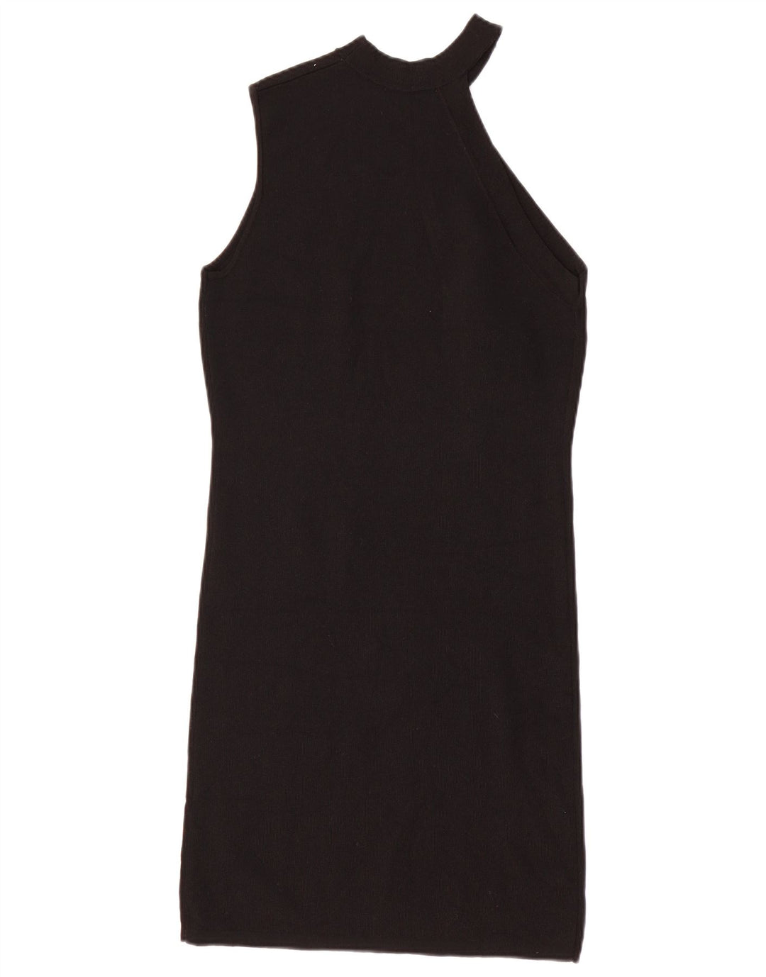 Vestito aderente monospalla da donna Zara UK 12 medio nero